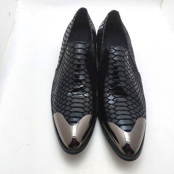 MEN'S POINTED TOE DRESS SHOE - Picture 1 of 8